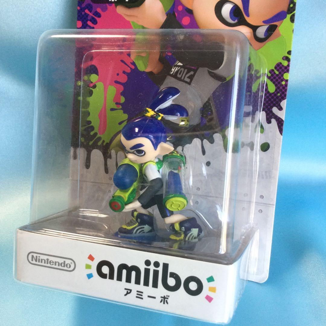 【新品】 amiibo スプラトゥーン /ガール・ボーイ・イカ 3個セット