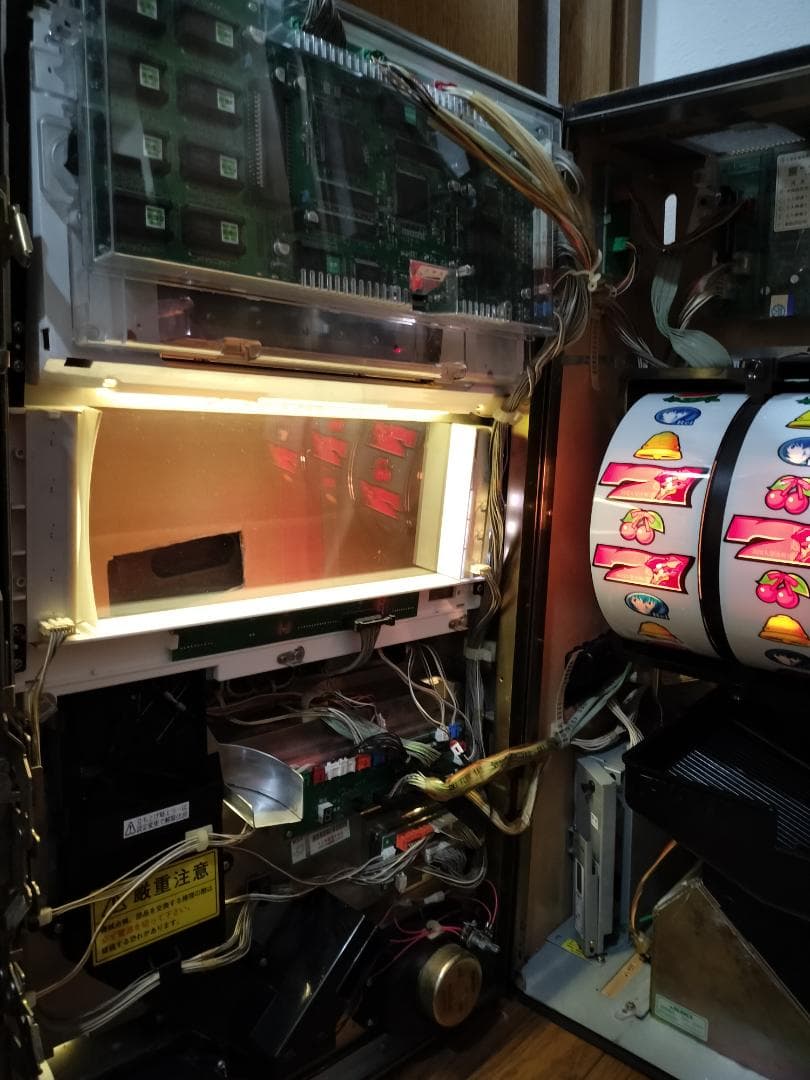 【パチスロ実機】ビスティ★『初代』新世紀エヴァンゲリオン【不要機付】