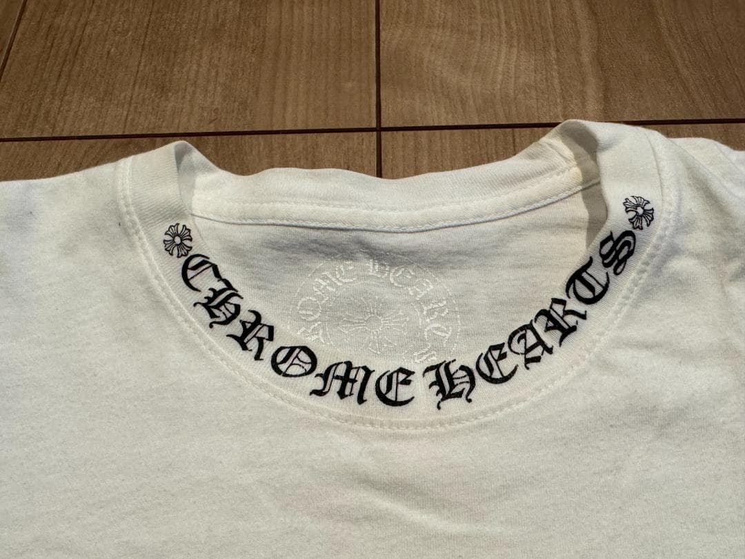 CHROME HEARTS クロムハーツ ネックロゴ ポケットTシャツ