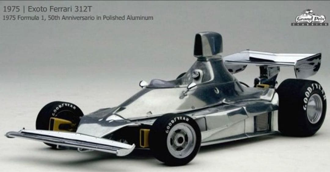 エグゾト 1/18 フェラーリ 312T アルミニウム 50周年記念