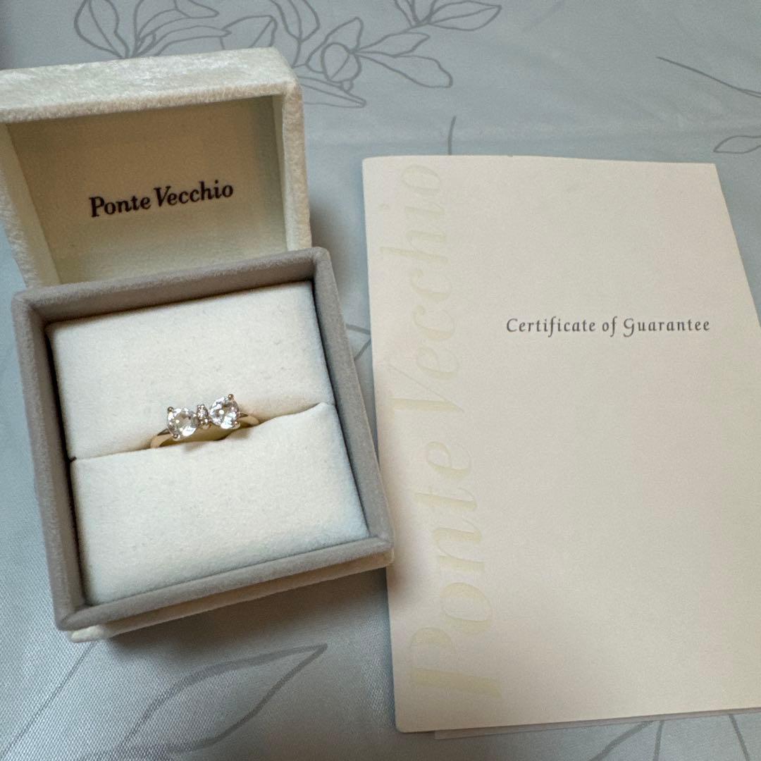 Ponte Vecchio K18PG リング