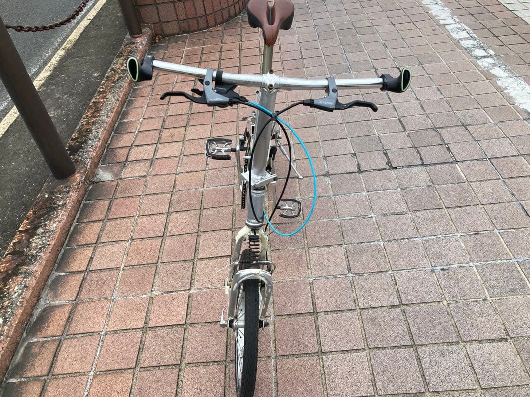 bd-1 ⭐︎アルミポリッシュ1×8速⭐︎折りたたみ自転車