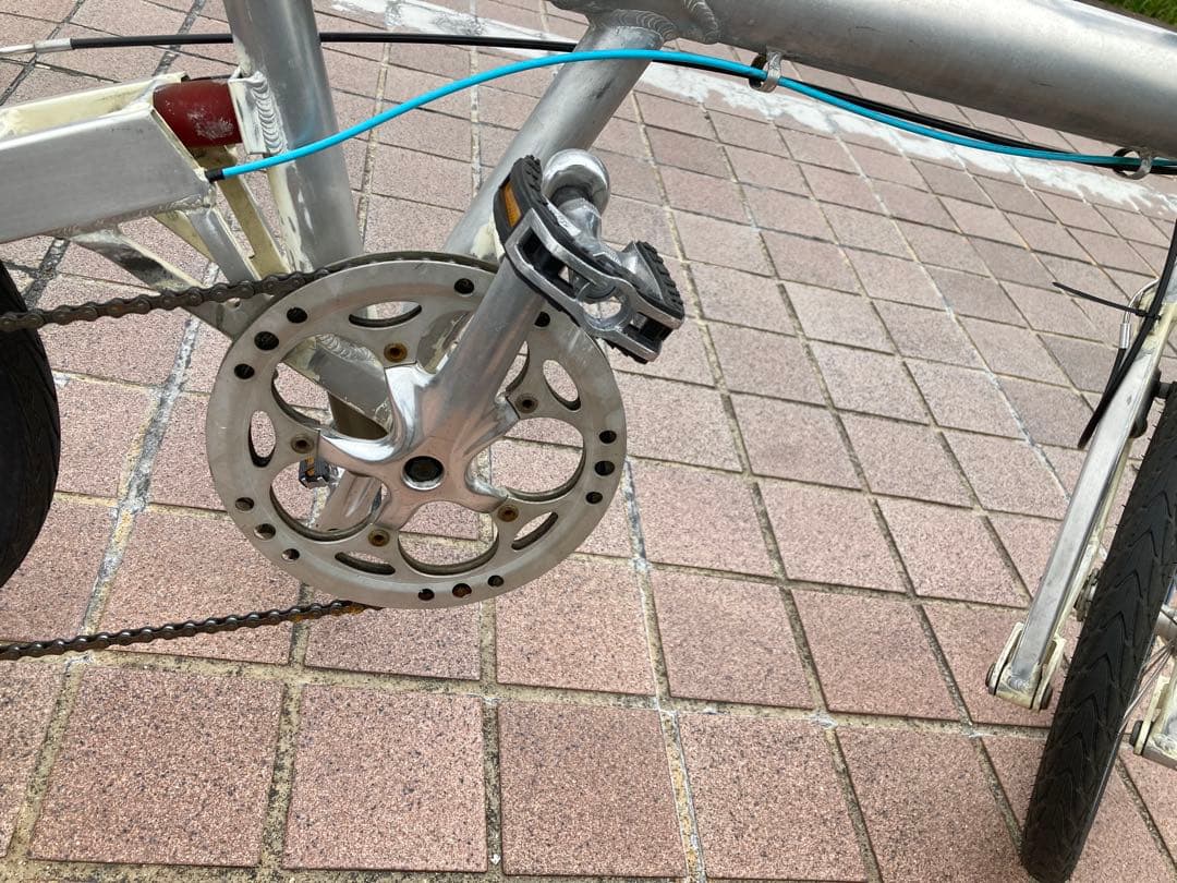 bd-1 ⭐︎アルミポリッシュ1×8速⭐︎折りたたみ自転車