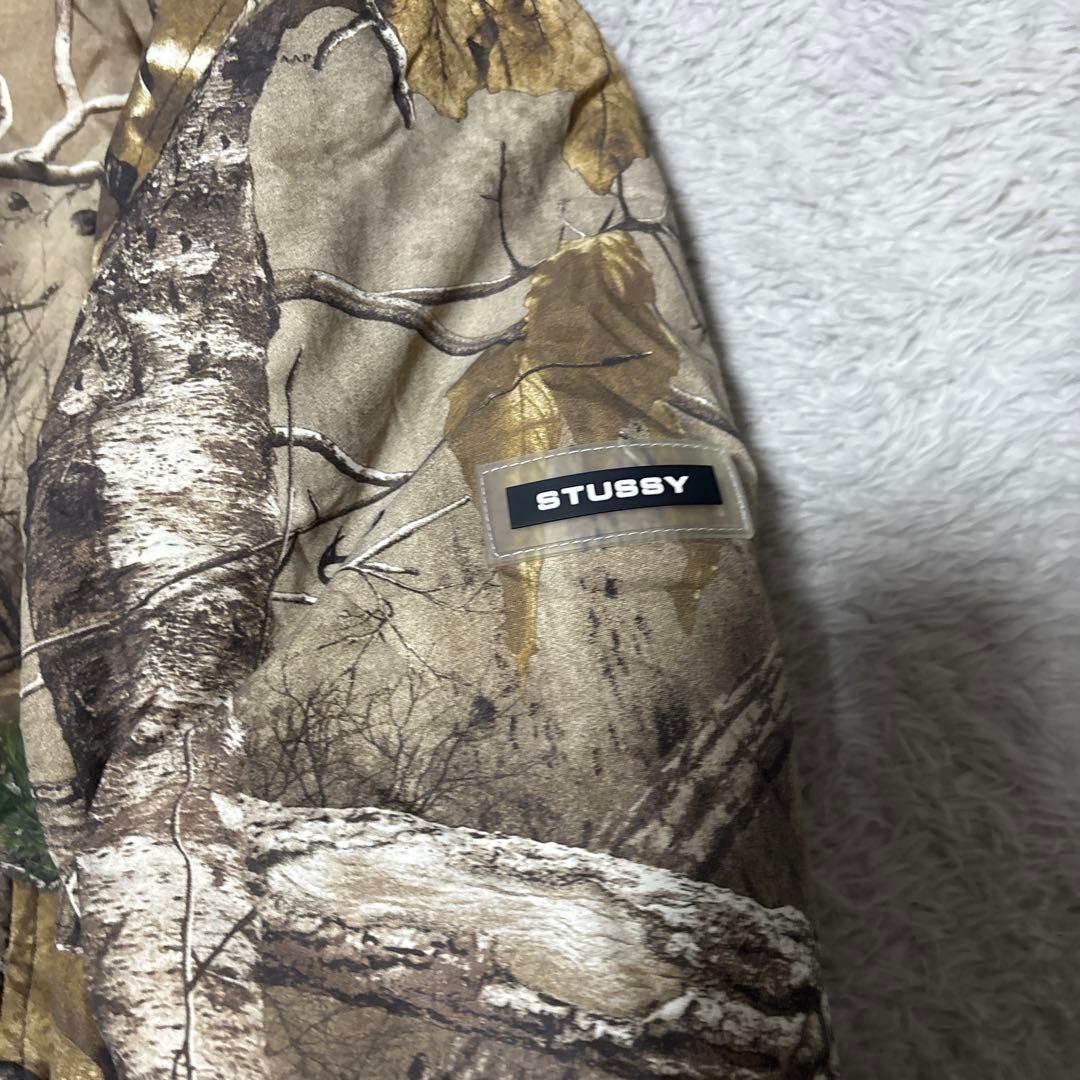 STUSSY 迷彩柄 フード付きジャケット M