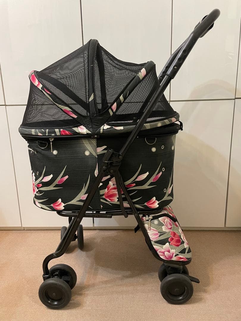 値下げ中！　【唯一無二！】天使のカート（シャンアンジュ）　浴衣の花柄です