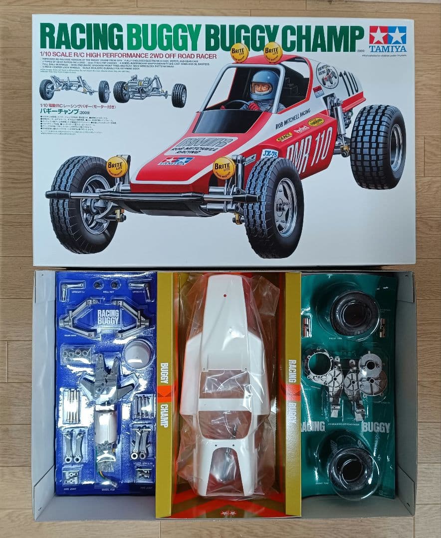 未組立品!1/10RCレーシングバギー バギーチャンプ おまけ付き