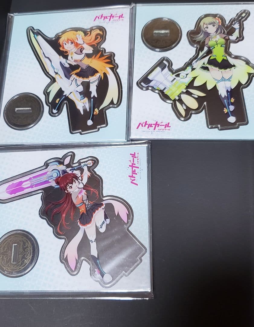 バトルガールハイスクール 先生ありがとう！くじ　B賞 アクスタコンプリートセット