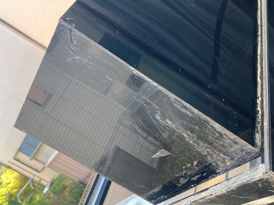 大型アクリル水槽 木製スタンド・上部濾過・ガラス付き1500×600×600