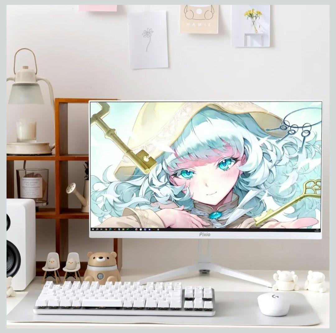 Pixio PX248 WAVE WHITE 200Hz ゲーミングモニター 白