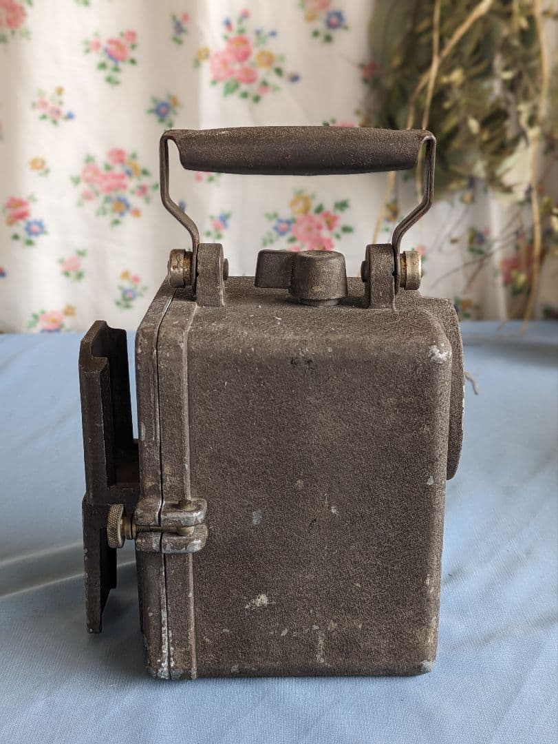 フランスアンティーク 国鉄 SNCF 手信号 レッドシグナルランプ 1950年