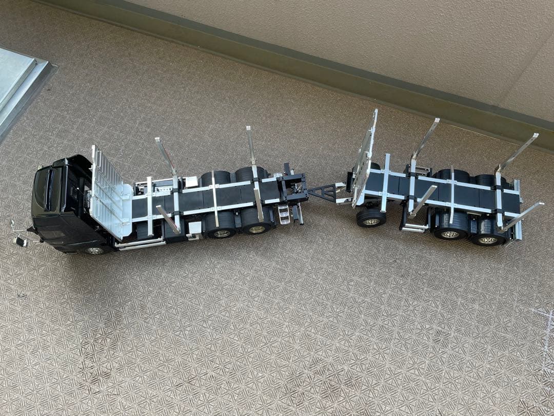 1/14 プロフィア　原木フルトレーラー　フルオペ　タミヤ ティンバートラック