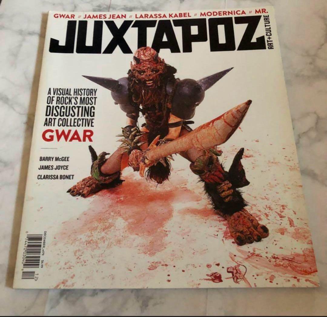 GWAR 90s ヴィンテージTシャツ JAXTAPOZ GWAR 表紙