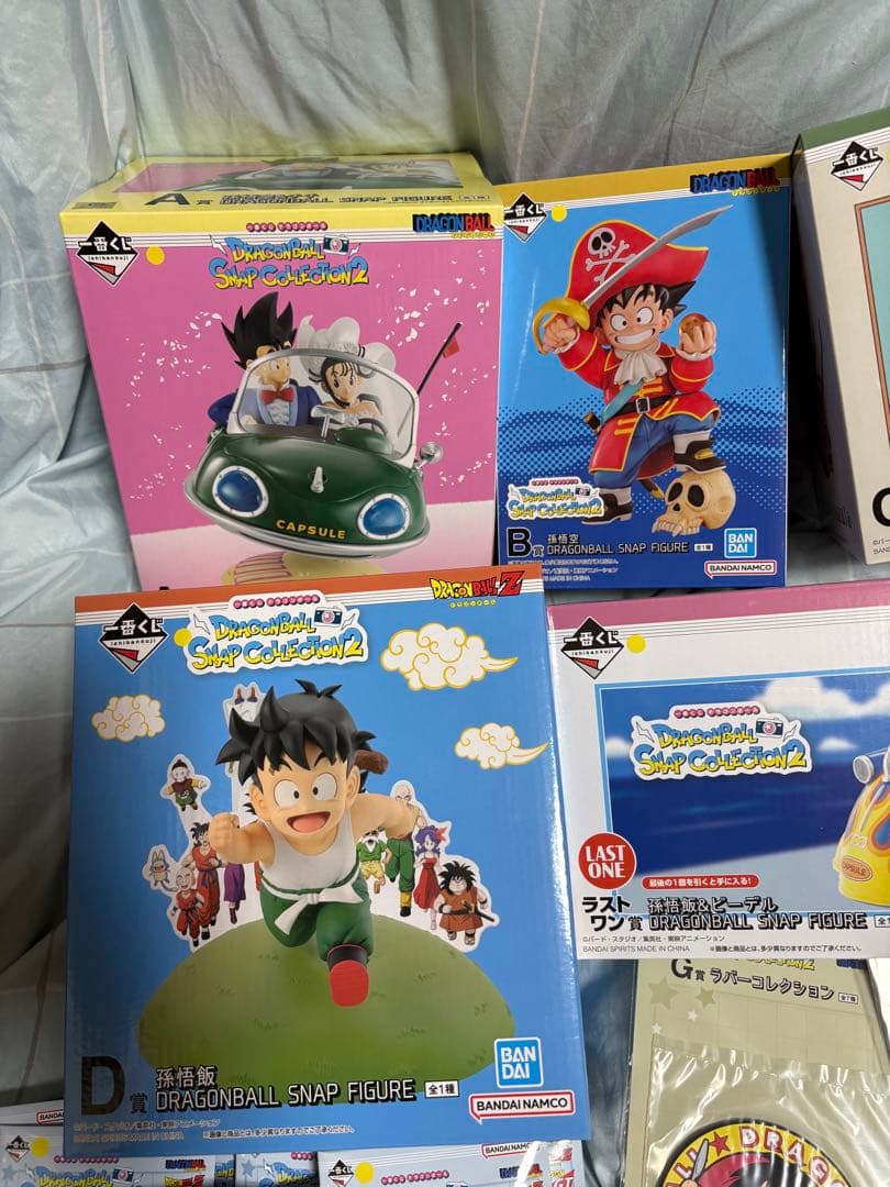 一番くじ ドラゴンボール スナップコレクション2 フィギュアコンプセット下位賞