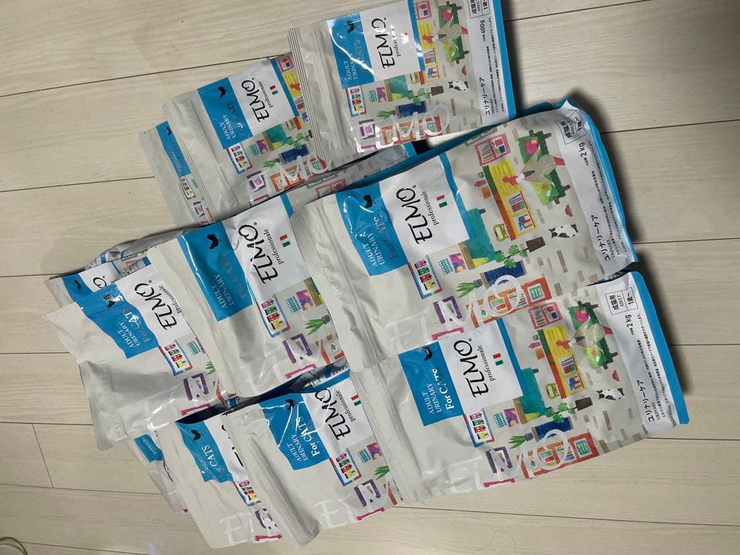 ELMO ドライフード 2kg×8袋 400g×3袋　計17.2kgセット