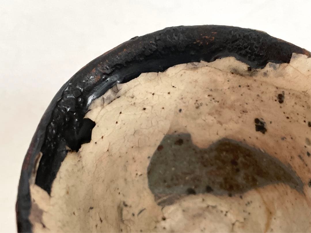 陶芸家　小山冨士夫　小山富士夫　古山子　酒觴　粉引　粉吹　共箱　李朝