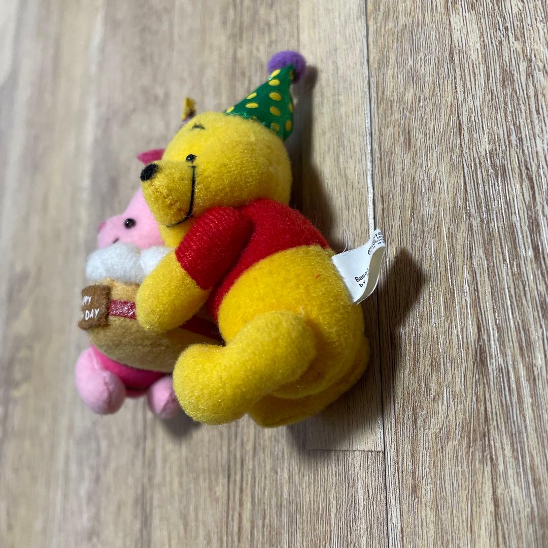 d*3様 ディズニー プーさん ピグレット ぬいぐるみストラップ