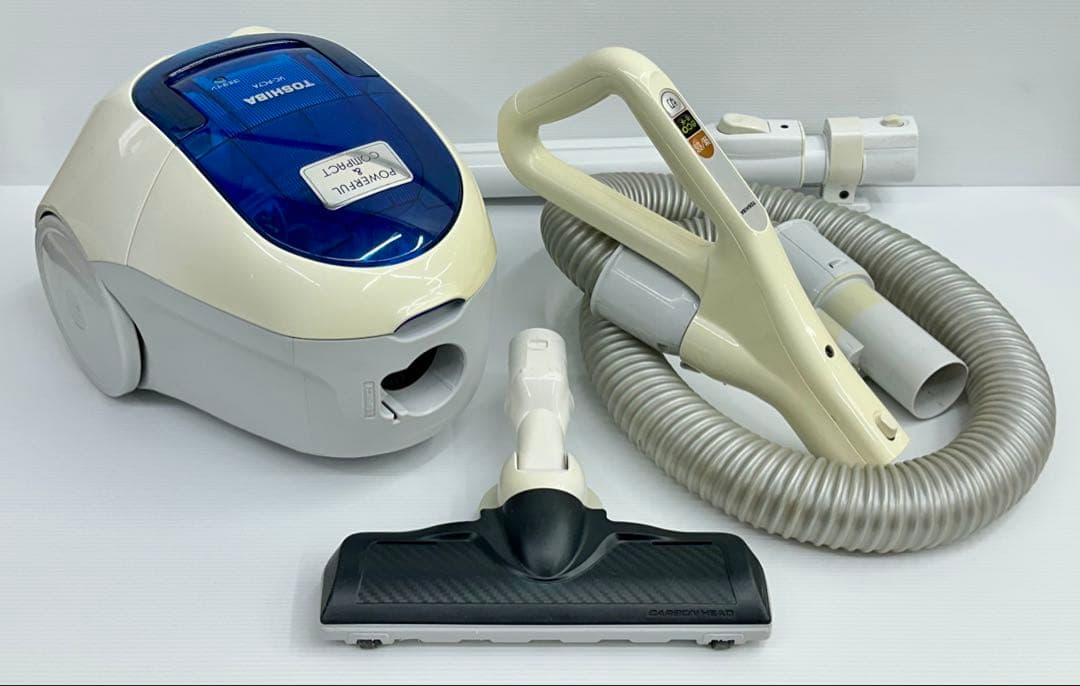 動作保証　東芝　掃除機　VC-PC7A（L）2019年製　中古　格安　本体セット