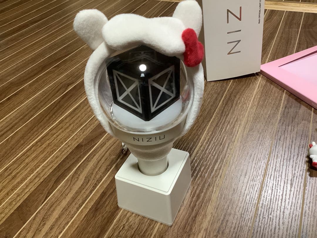 G*a様 NiziU ペンライト Llanu CD タオル 置物 セットRIMA