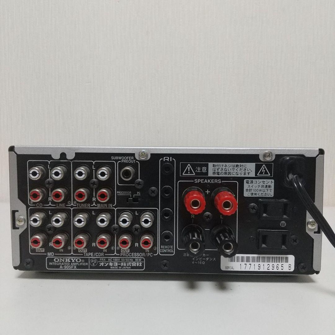 ONKYO A-905FX プリメインアンプ