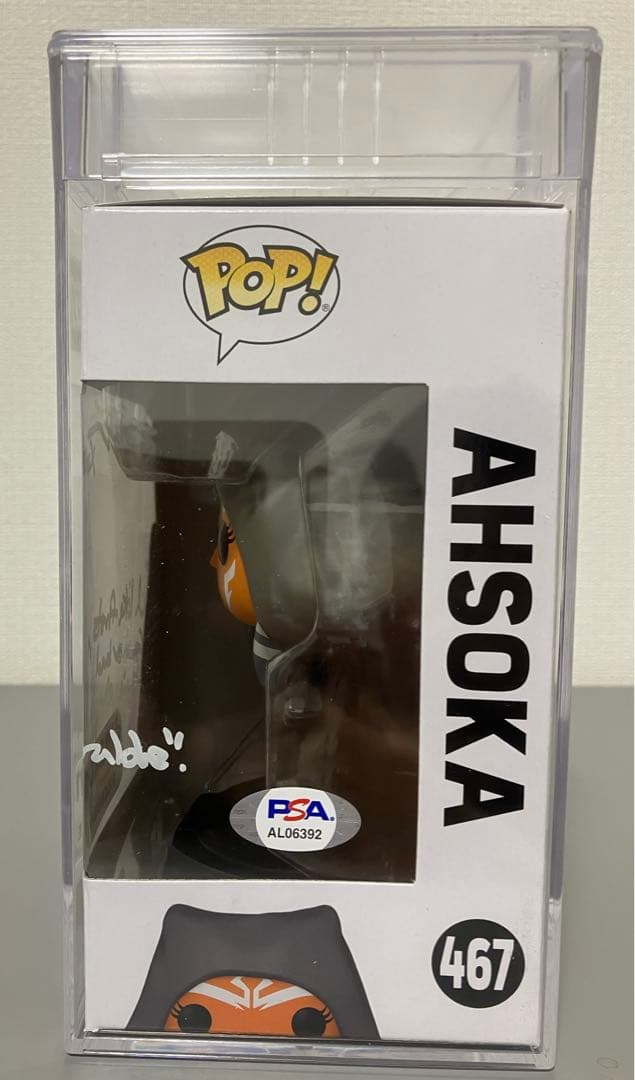 Funko POP アソーカ・タノ ロザリオ・ドーソン 直筆サイン入り PSA