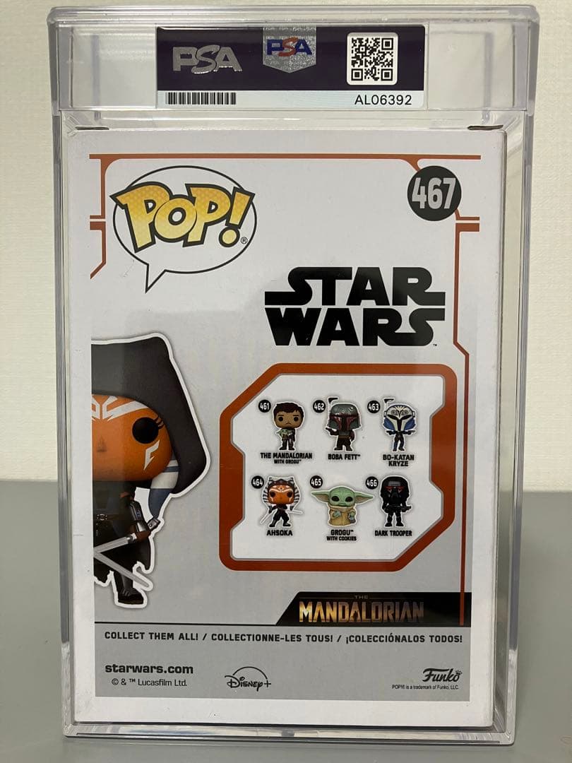 Funko POP アソーカ・タノ ロザリオ・ドーソン 直筆サイン入り PSA