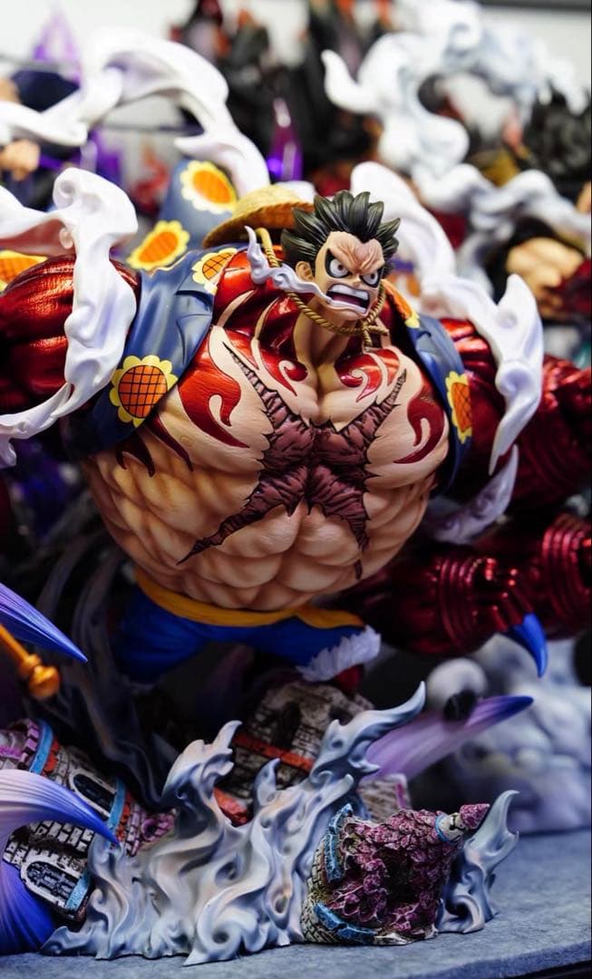 ワンピース 麦わら ルフィ ギア4 四皇 フィギュア 新品