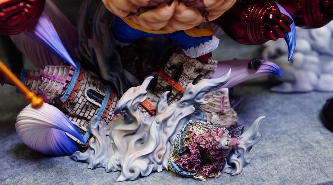 ワンピース 麦わら ルフィ ギア4 四皇 フィギュア 新品