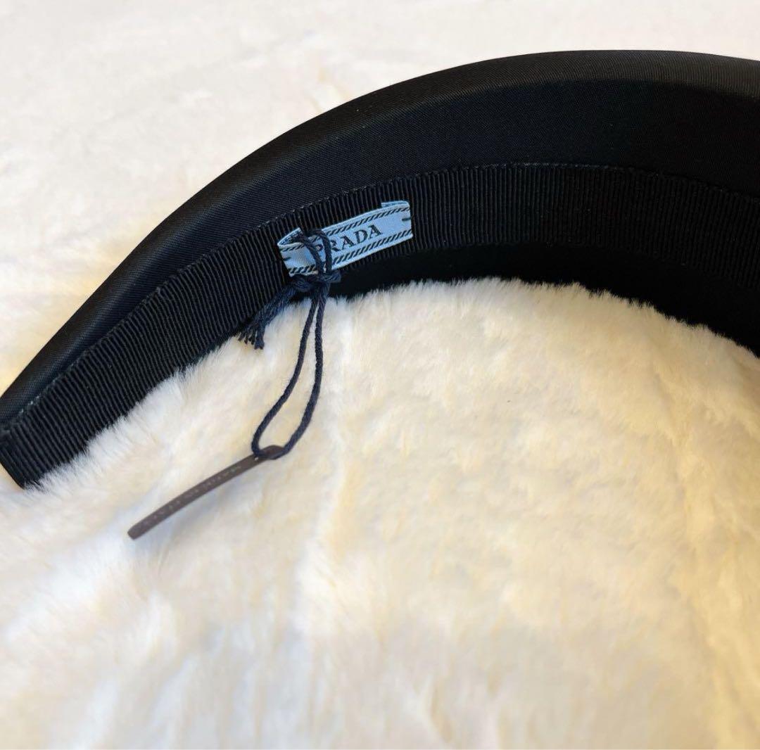 【chiyo】PRADA プラダ　ナイロン　カチューシャ★新品未使用★