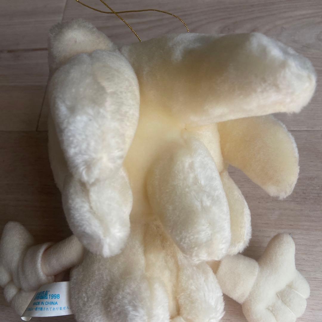 SEGA セガソニック　ペールカラーぬいぐるみ　平成レトロ　当時物　非売品　希少