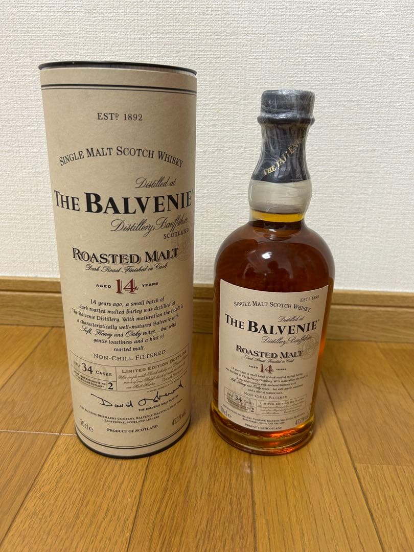 (レア品)THE BALVENIE ROASTED MALT 14年