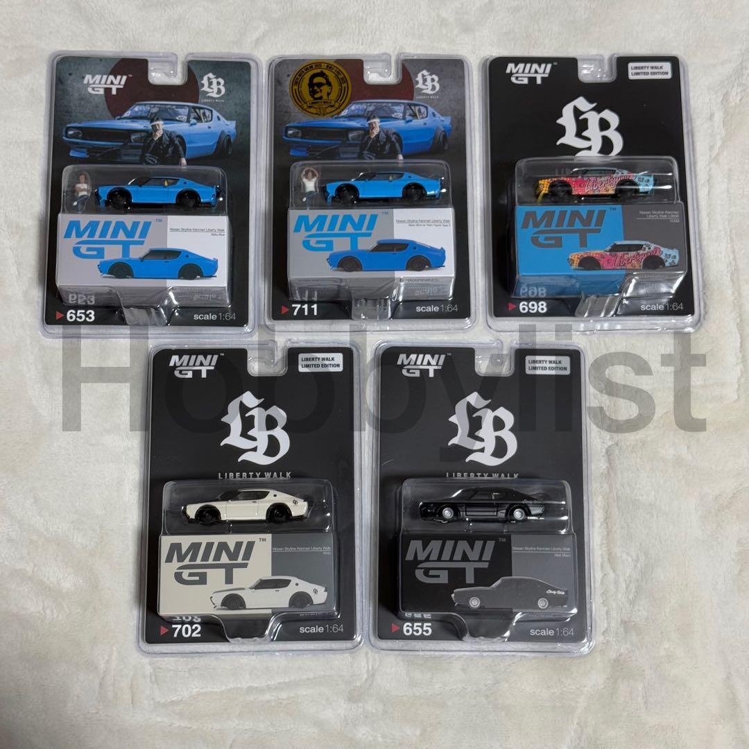 MINI GT 1/64 ケンメリ LBWK KENMERI 5台セット
