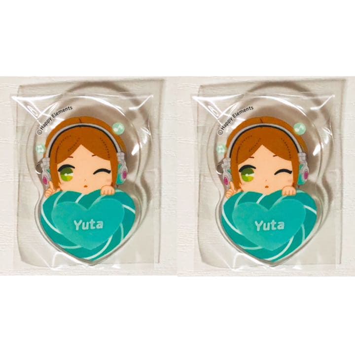 新品★あんスタ★2wink【葵ゆうた】着ぐるみバッジ★2点セット