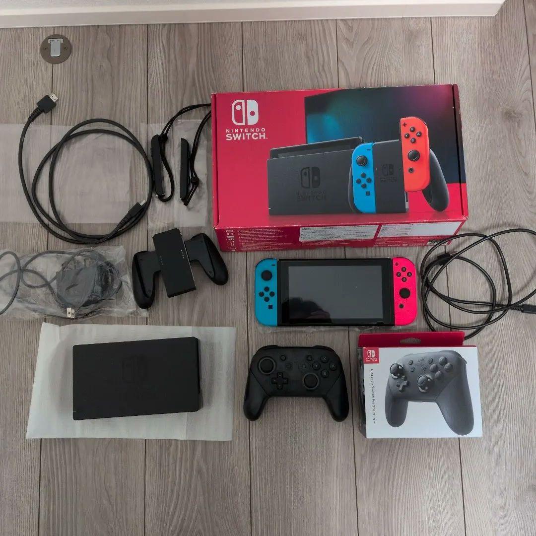 Nintendo Switch　本体　プロコントローラー付き