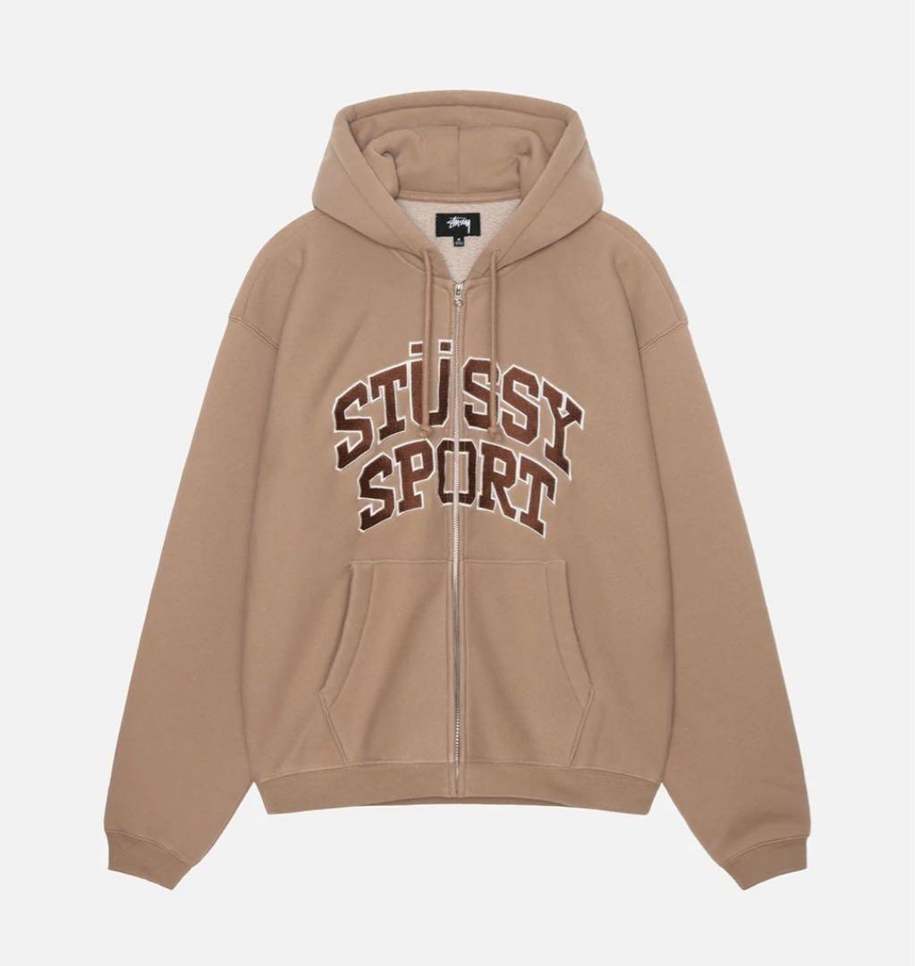 トップス STUSSY SPORT ZIP HOODIE