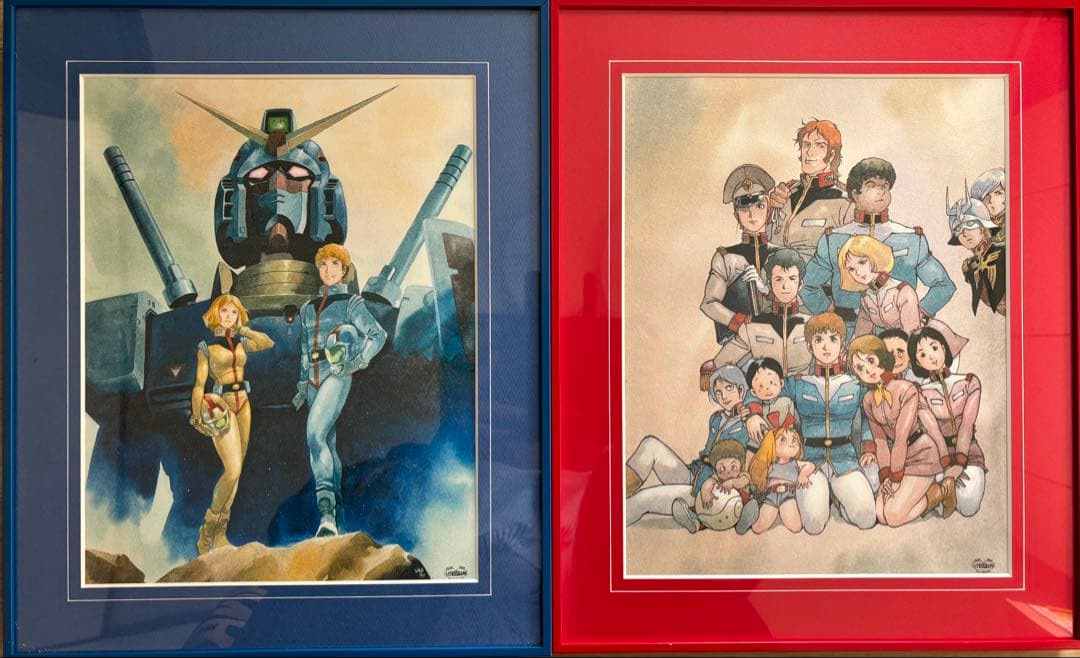 鈴*、様 機動戦士ガンダム20周年リトグラフ　安彦良和