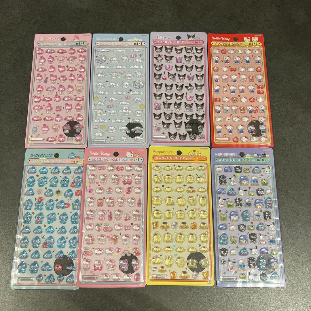 正規品　ボンボンドロップシール　うるちゅる　まとめ売り　たまごっち　サンリオ