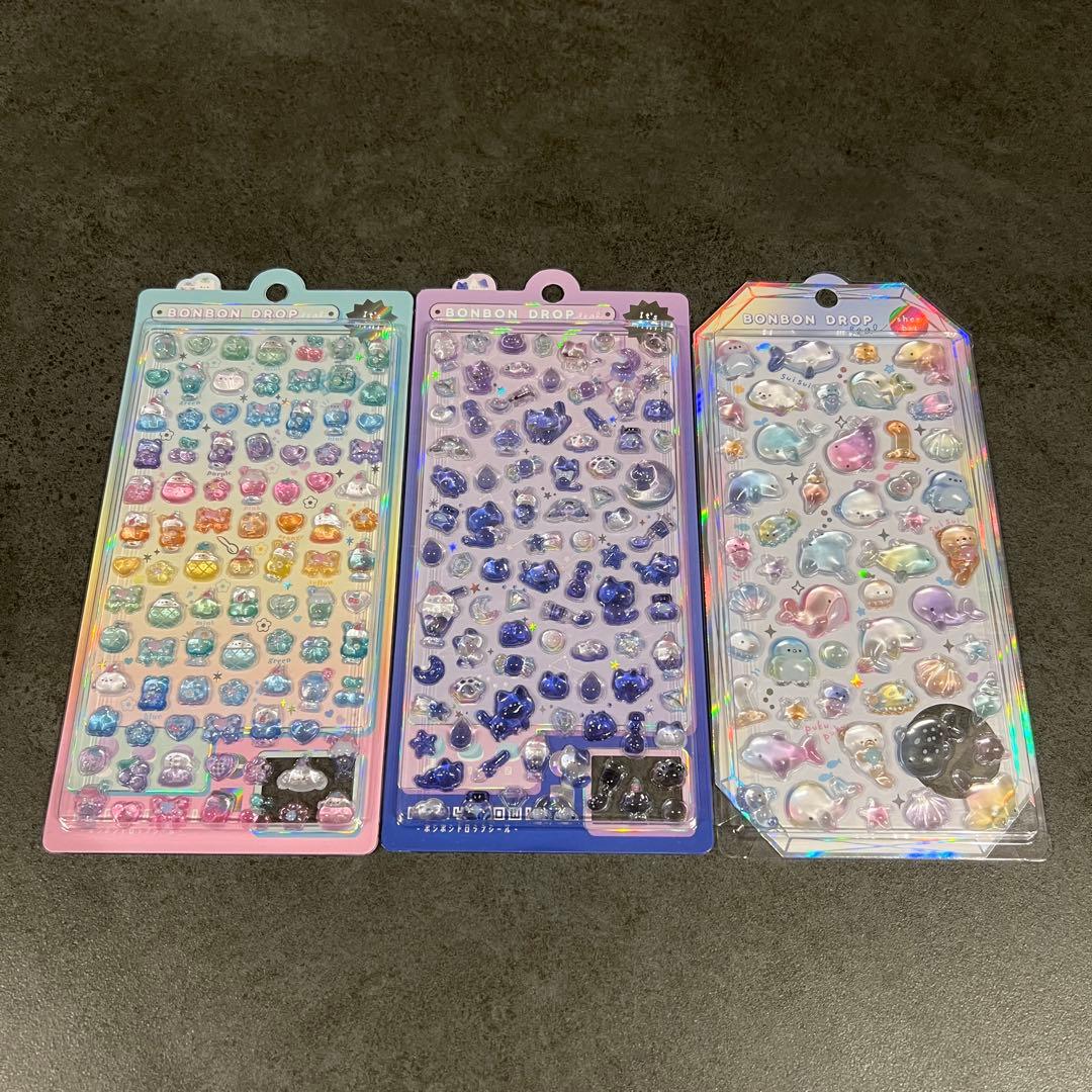 正規品　ボンボンドロップシール　うるちゅる　まとめ売り　たまごっち　サンリオ