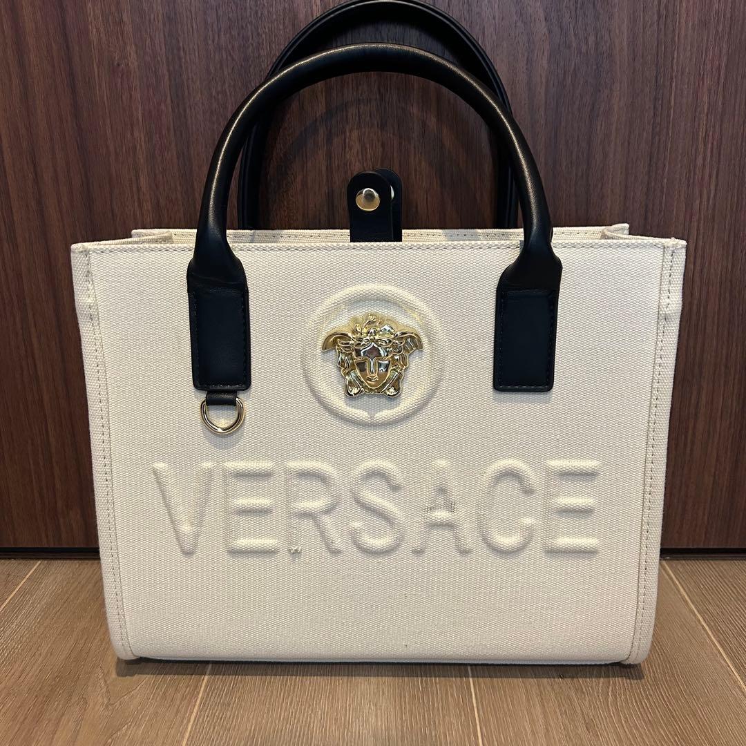 キャンバス　ハンドバッグ