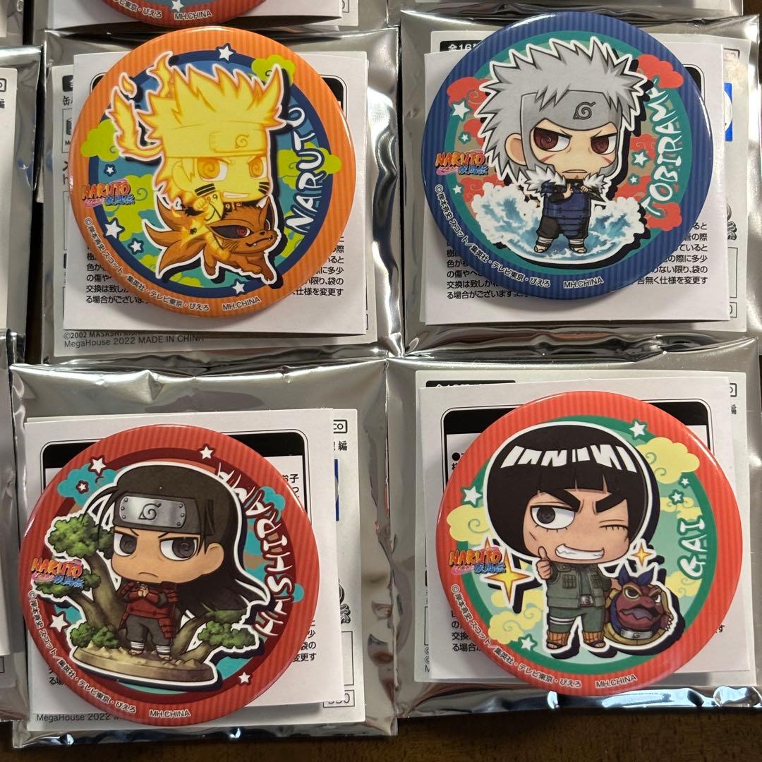 NARUTO ナルト　缶バッジコレクション　疾風伝　忍界大戦だってばよ　全16種