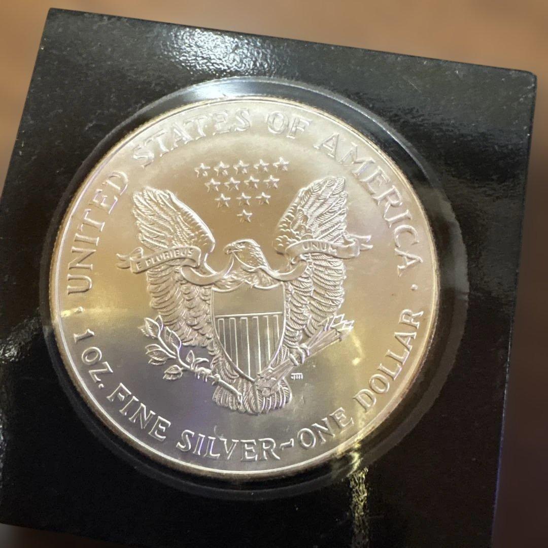 2001年 アメリカ合衆国 1ドル銀貨 1オンス2枚