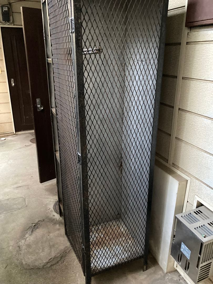 【たのメル便送料込】ビンテージ 黒アイアン インダストリアル ラック