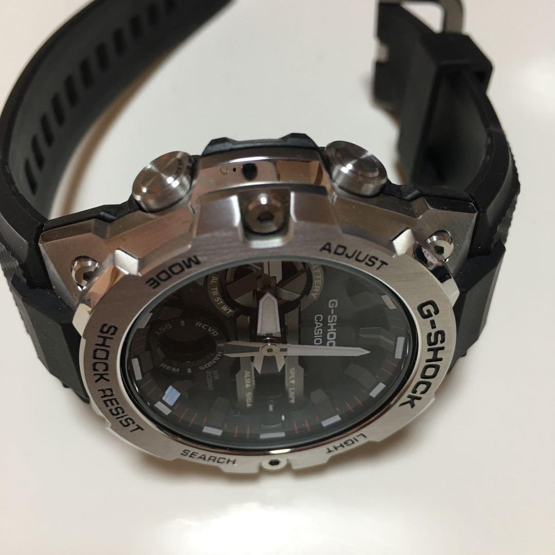 CASIO超美品！使用１回だけ腕時計ラバーGST-8400...フリーサイズ 黒