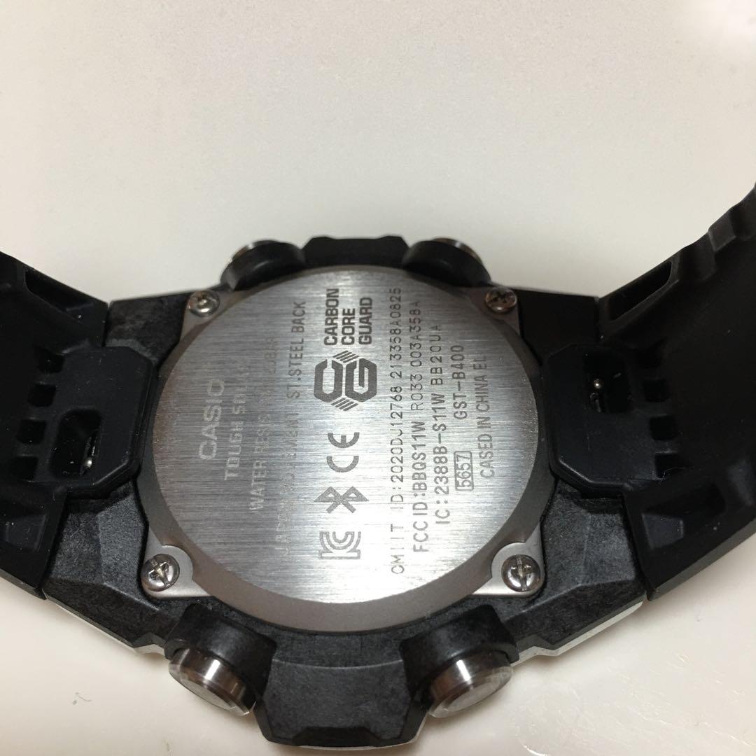 CASIO超美品！使用１回だけ腕時計ラバーGST-8400...フリーサイズ 黒