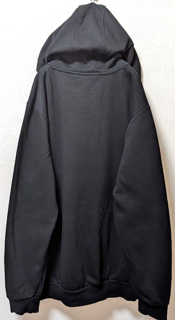 3枚LCWカジュアル バットマン ロゴ スウェットパーカー ブラック黒2XL古着