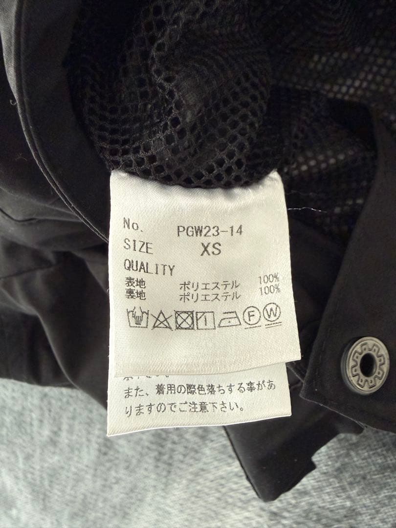 N°21×PEGION WIND BREAKER BLACK