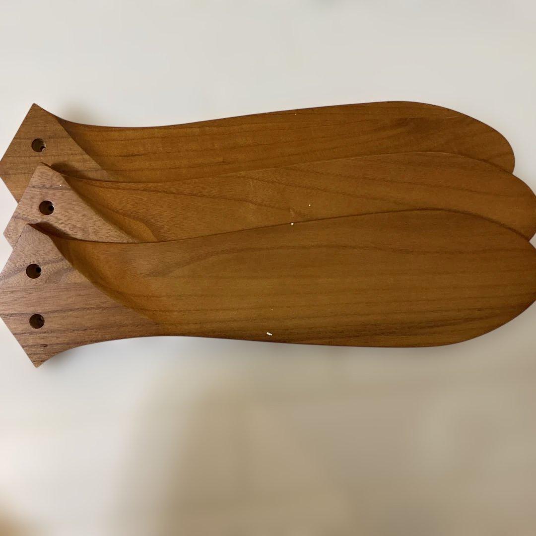 ナチュラルウッドシーリングファン 3枚羽根