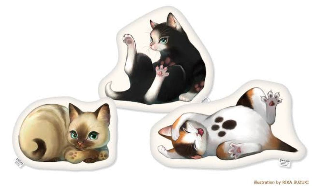 イーカプコン 限定 モンスターハンター アイルーわらわらクッション 3種類