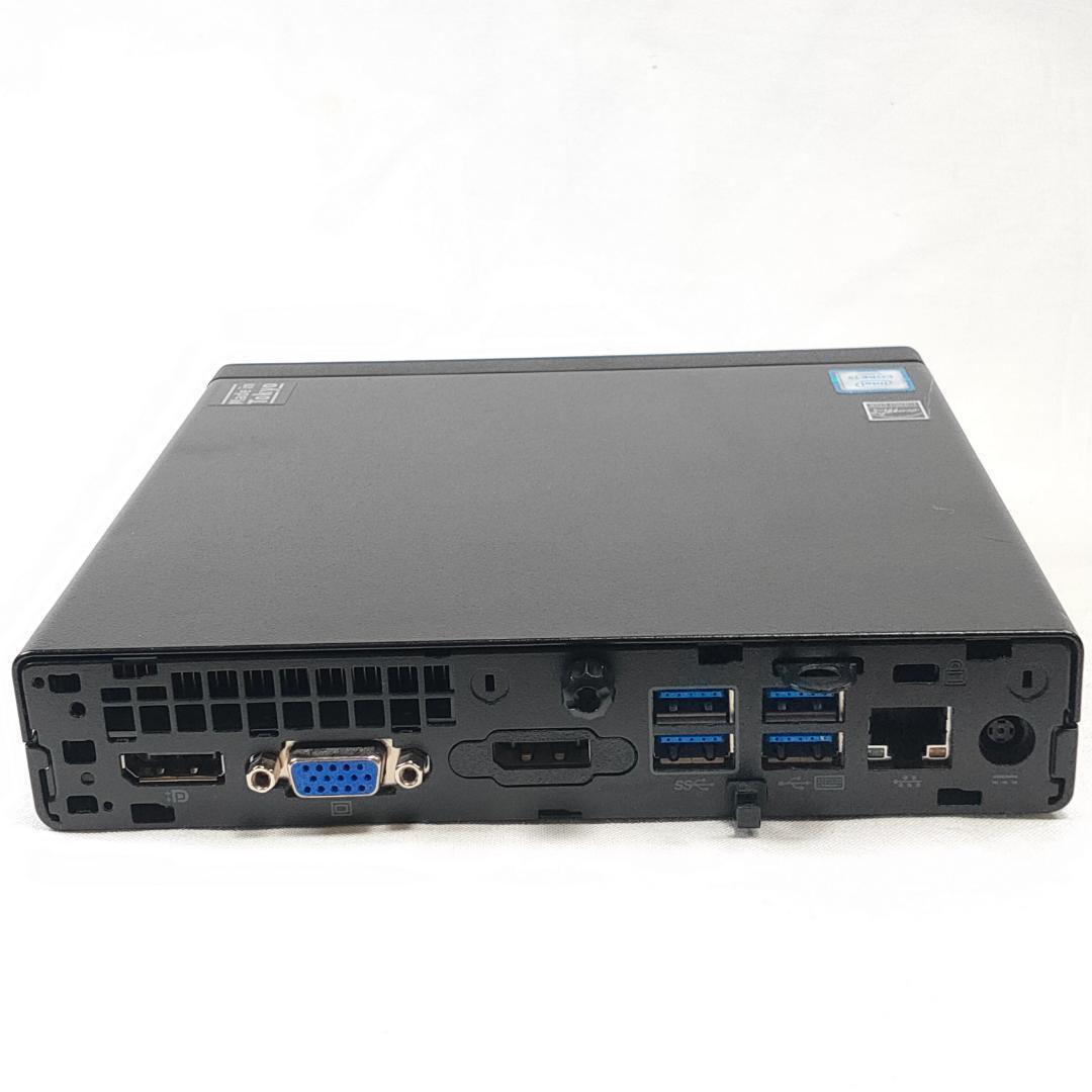 超小型　10Pro　i3-3.2GHz 8GB　SSD256GB+500GB●9