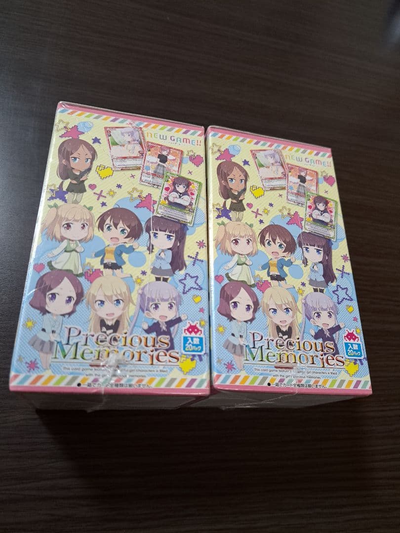 プレシャスメモリーズ　NEW GAME!!　ブースターパック　未開封BOX