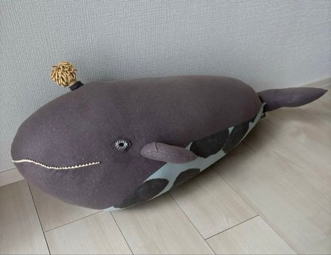 ミナペルホネン Quzyla cushion クジラ